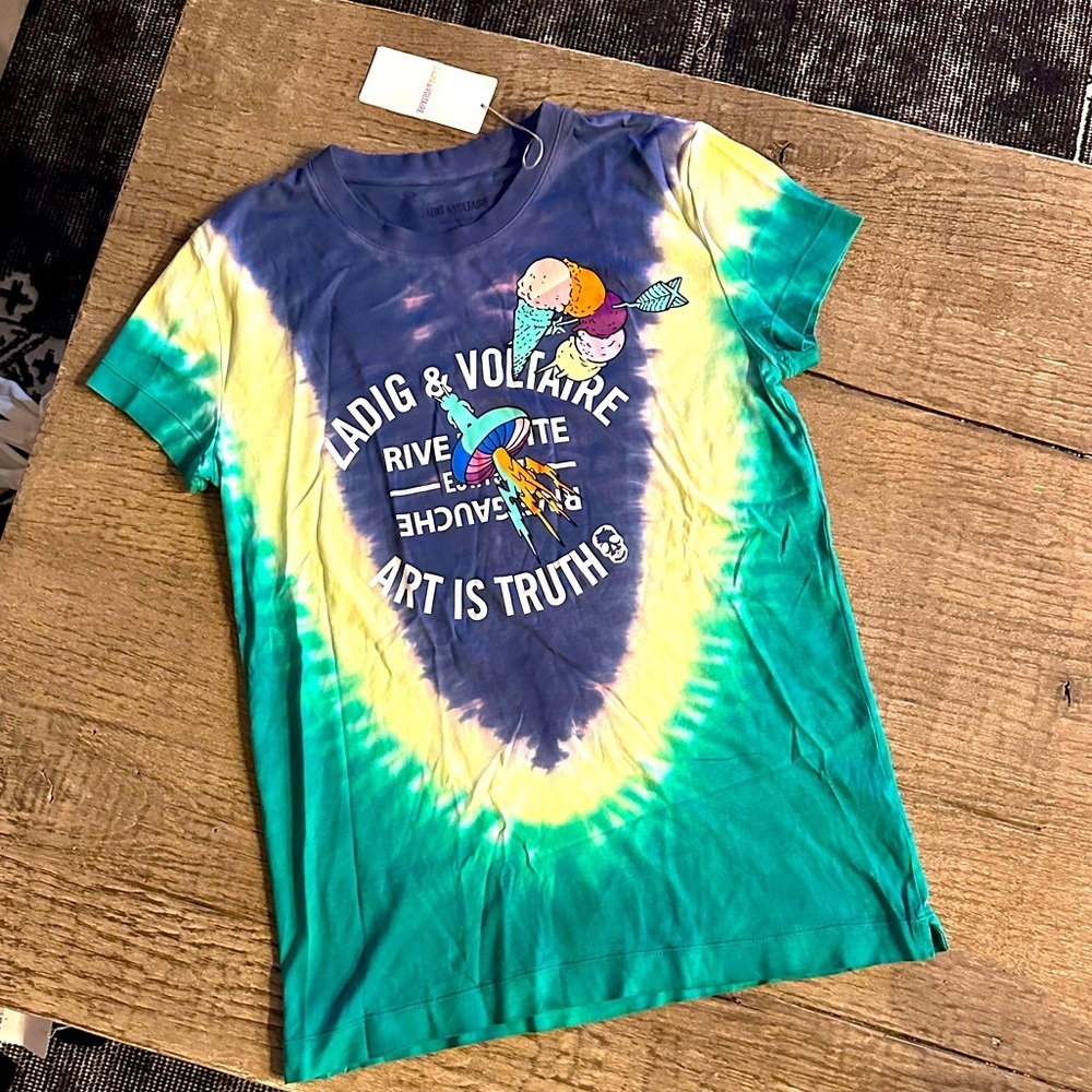 Zadig & Voltaire Tie Dye Tee.